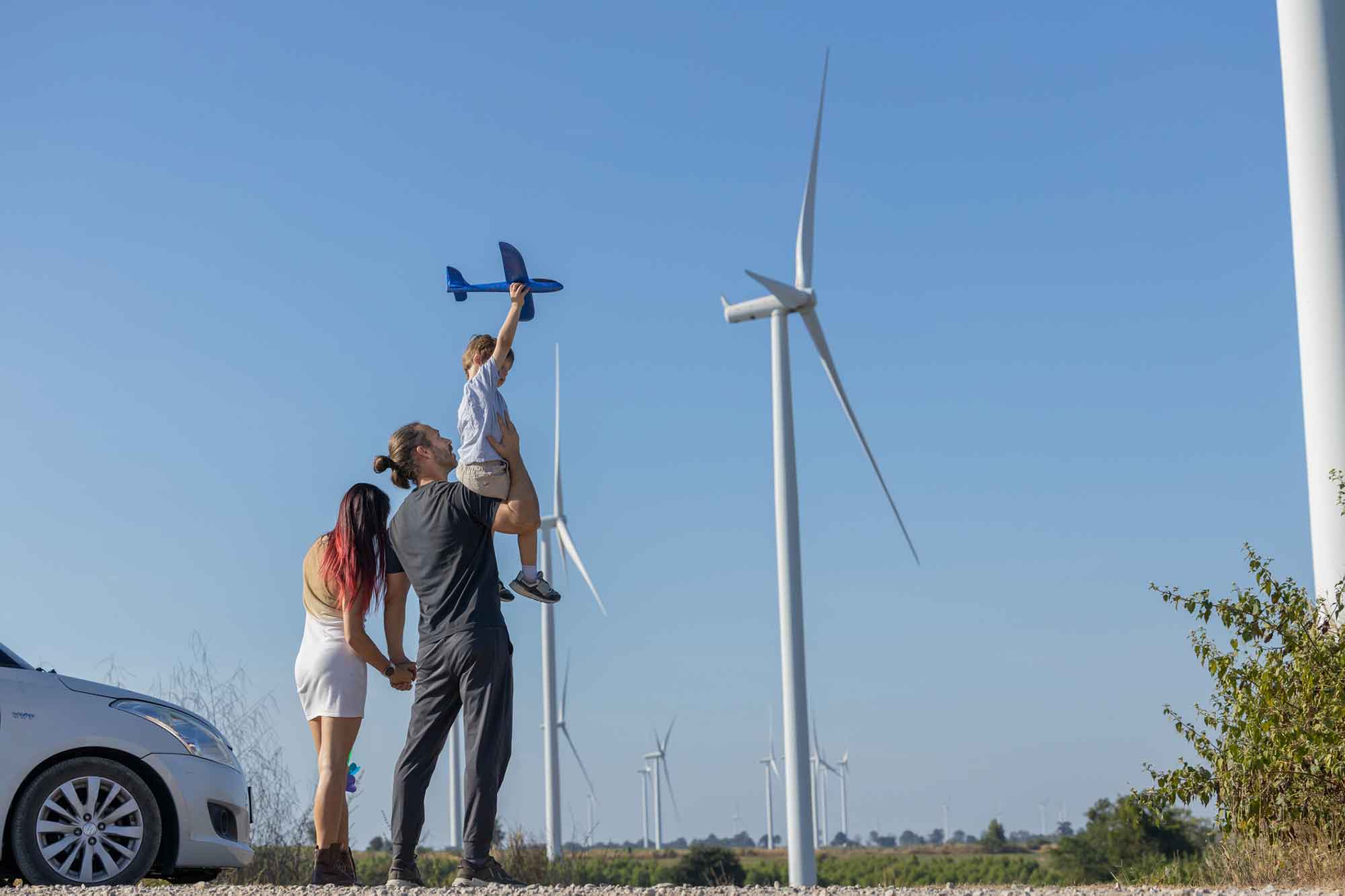 Plenitude, énergie, électricité, éolienne plug and play