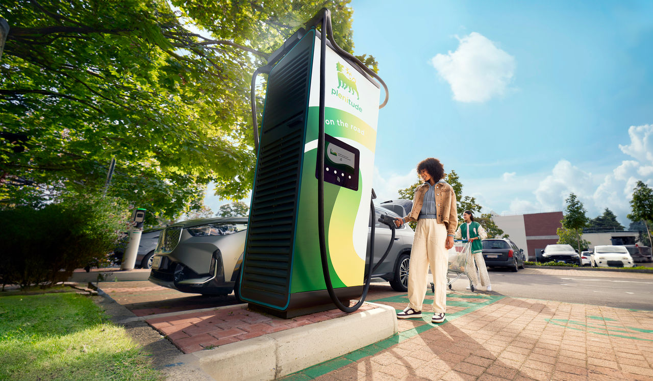 Plenitude, électricité, consommation voiture électrique